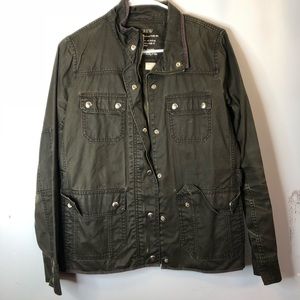 Jcrew jacket dark green